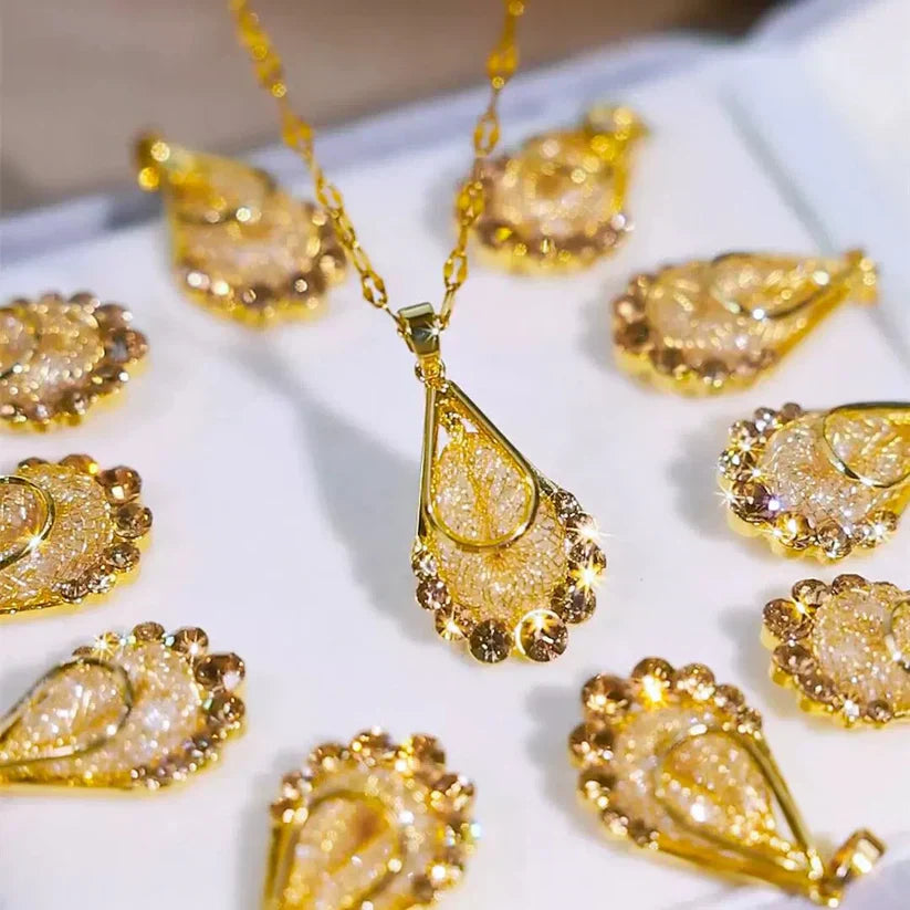 Micro Zircon Complete set (18k Gold)