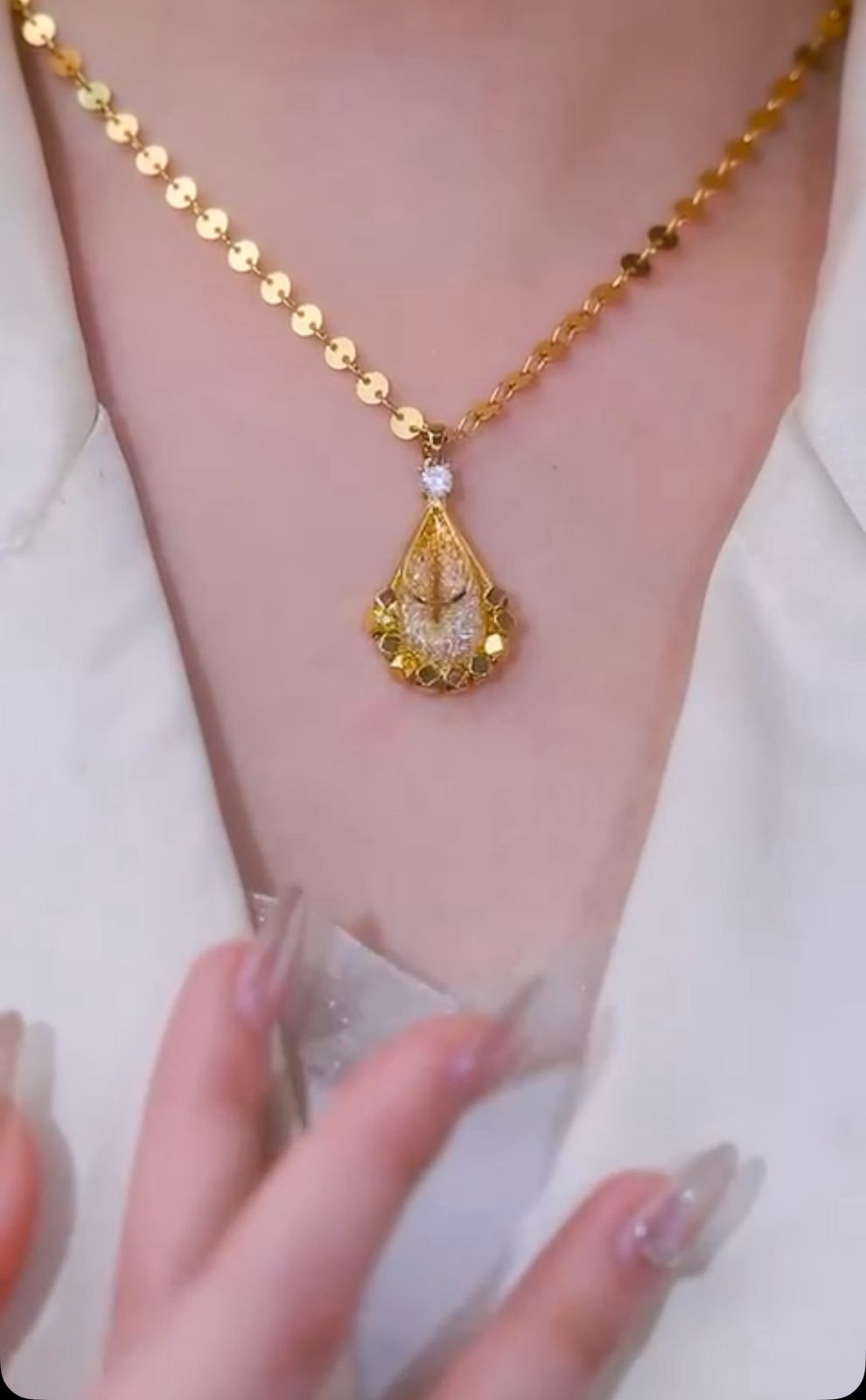 Micro Zircon Complete set (18k Gold)
