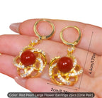 High end american earrings(24k gold plated)